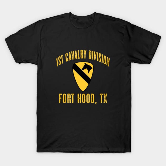 1st Cavalry Division T-Shirt by Jared S Davies